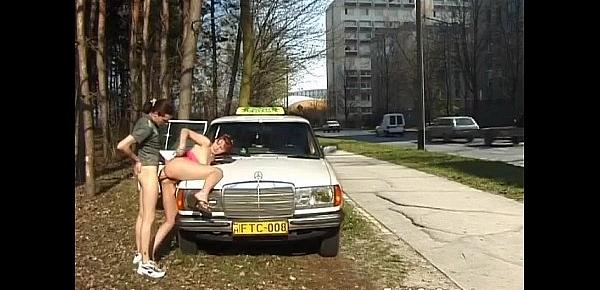  taxi driver break for anal fuck